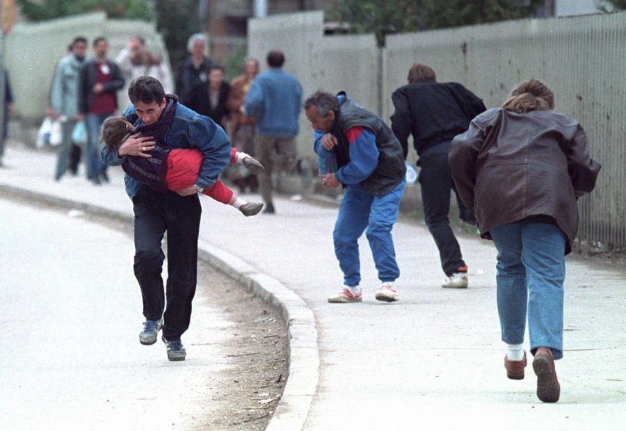 Im Bosnienkrieg soll es zu grausamen Szenen gekommen sein.