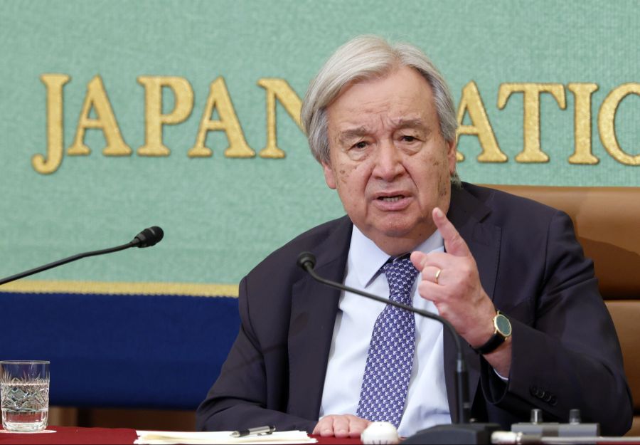 «El-Niño-Bedingungen giessen Öl in das Feuer der globalen Erwärmung», so der UN-Generalsekretär António Guterres.