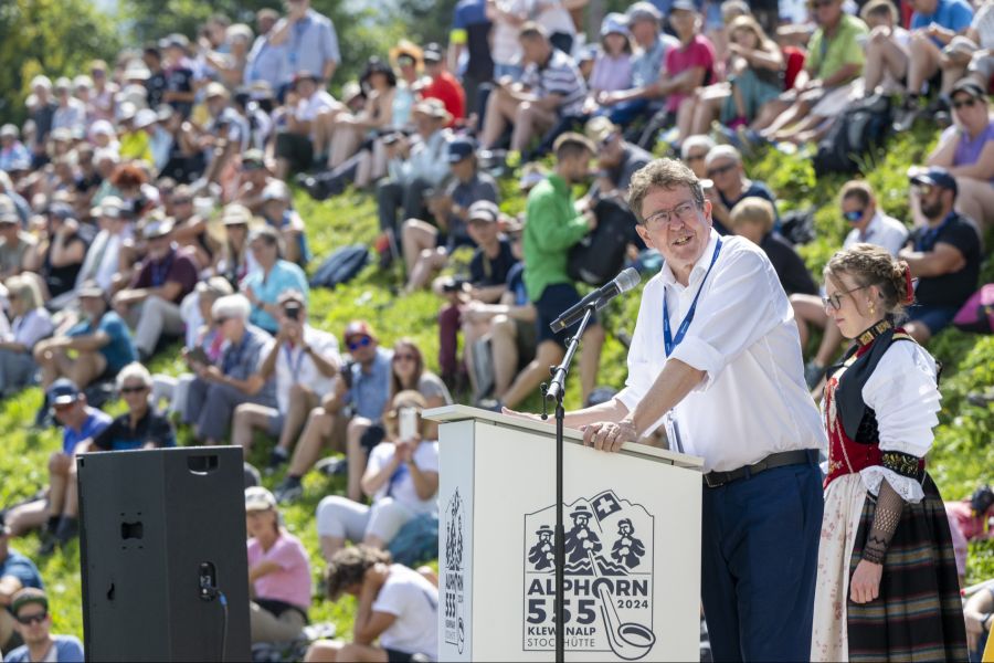 Albert Rösti hat rund um den Nationalfeiertag ein dichtes Programm.