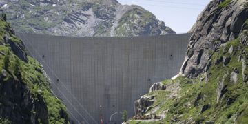 Grimselsee Staumauer