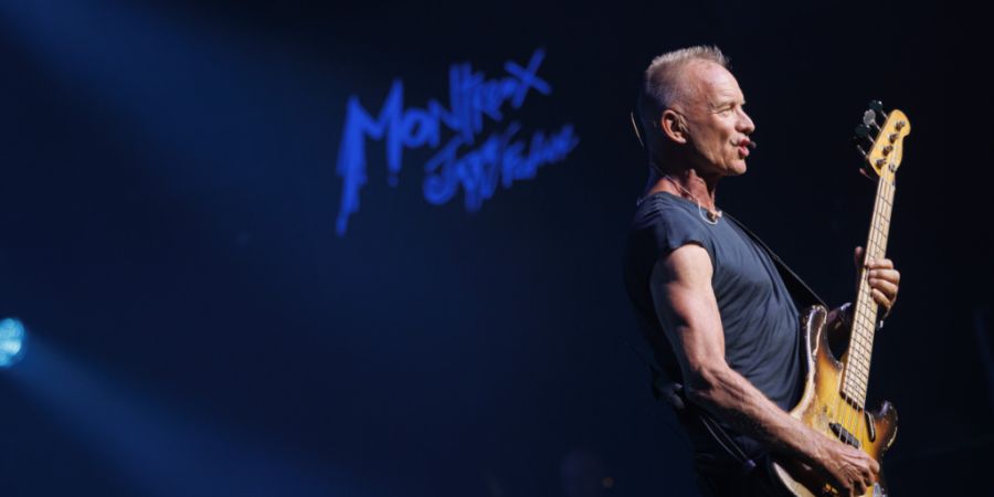 Sting gab am Samstagabend in Montreux dem Publikum die Ohrwürmer, für die es gekommen war. Darunter «Roxanne» und «Englishman in New York».