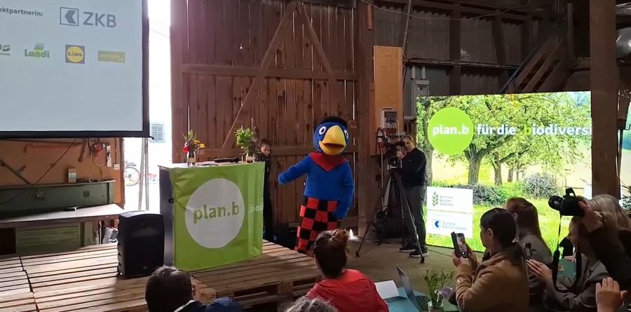 Er wird jetzt Botschafter für Biodiversität.