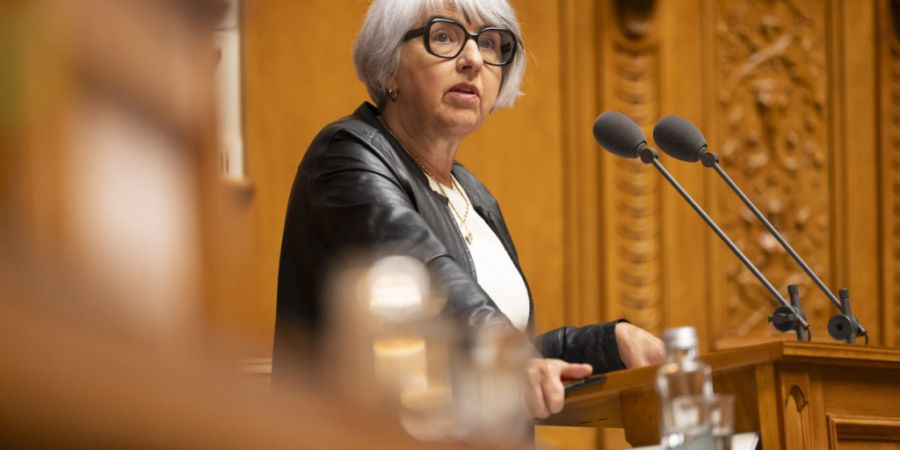 «Gewalt gegen Frauen ist ein strukturelles Problem, das in der ganzen Gesellschaft vorkommt», sagte Bundesrätin Elisabeth Baume-Schneider zum «SonntagsBlick». (Archivbild)