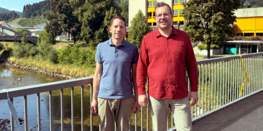 Ivan Louis und Christian Vogel fordern jetzt ein Umdenken bei der Sanierung der Berufsschule.
