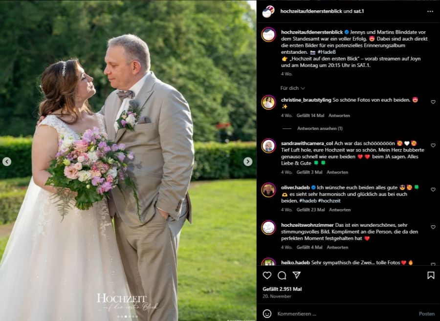 «Hochzeit auf den ersten Blick»