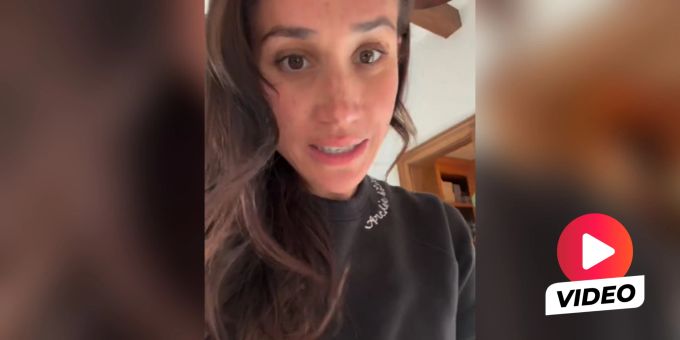 Insta-Video - Meghan schenkt Brandopfer (15) Billie-Eilish-Fanartikel!