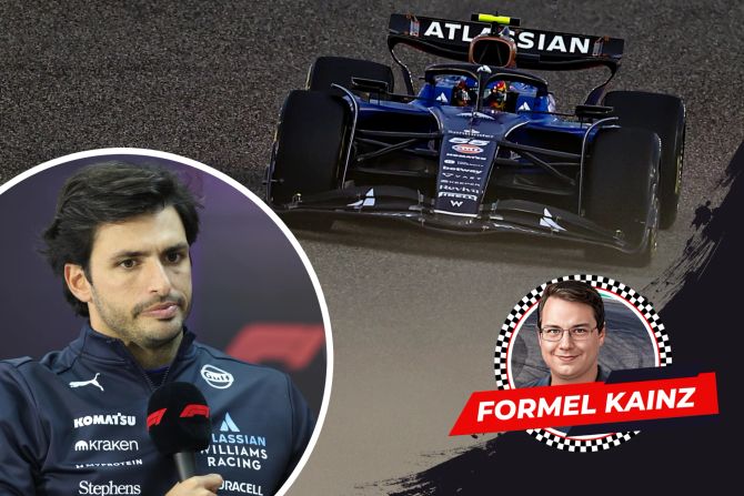 Sainz Williams Formel 1