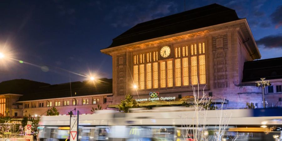 Lausanne Bahnhof