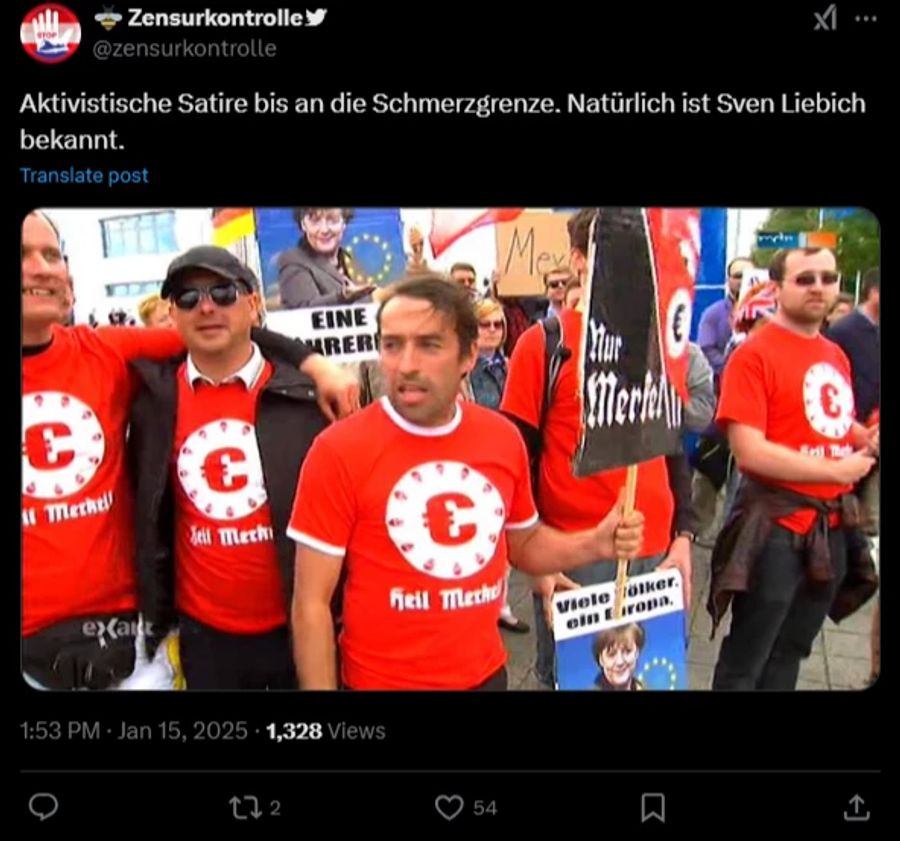 Sven Liebich ist ein bekannter Rechtsextremist in Deutschland.