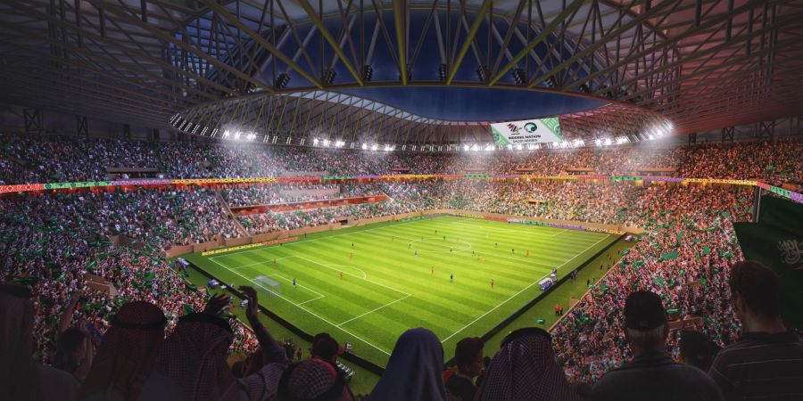 Das bereits bestehende King Saud University Stadium soll für die WM umgebaut und modernisiert werden – eröffnet wurde es 2015.