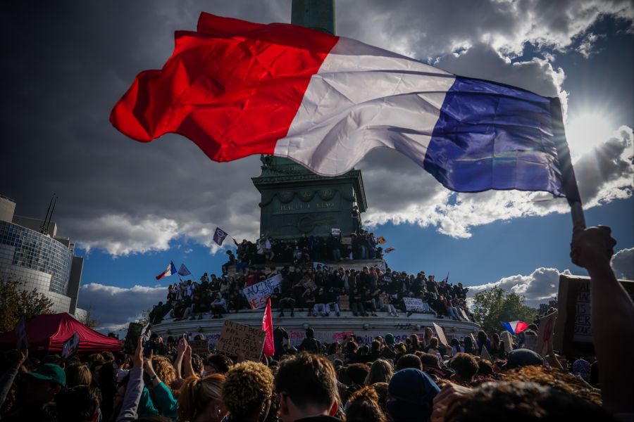Frankreich Demonstration
