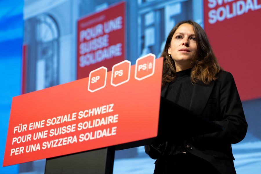 SP-Co-Präsidentin Mattea Meyer spricht von einer «Anti-Ukraine-Vorlage».
