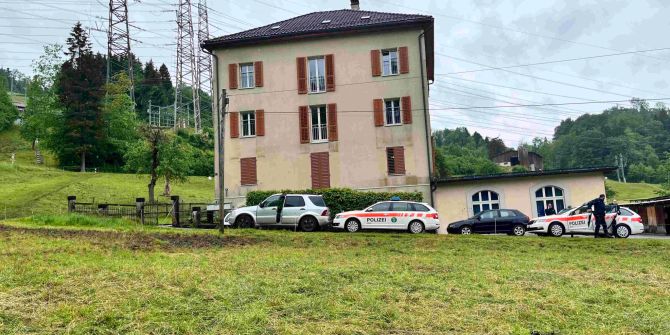 Polizeikontrolle in Gossau