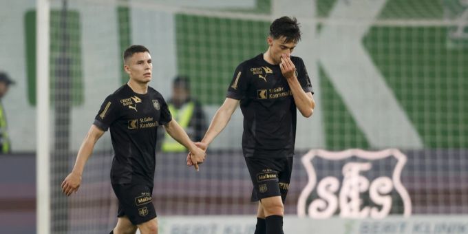 Der FC St.Gallen verliert das letzte Spiel der Saison. FC St.Gallen
