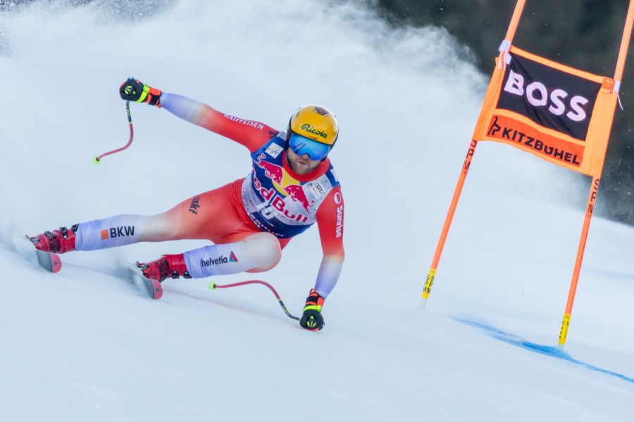 Niels Hintermann Abfahrt Kitzbühel