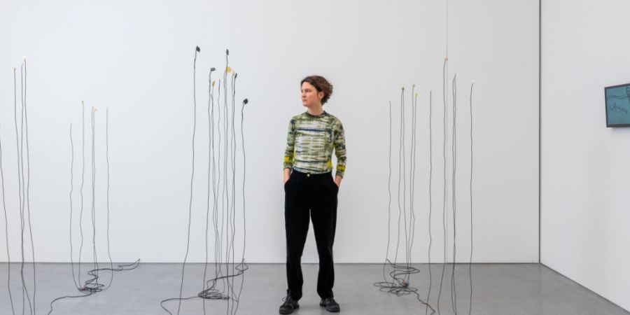 Die Bündner Künstlerin Ines Marita Schärer hat den Kunstpreis des Bündner Kunstvereins erhalten.