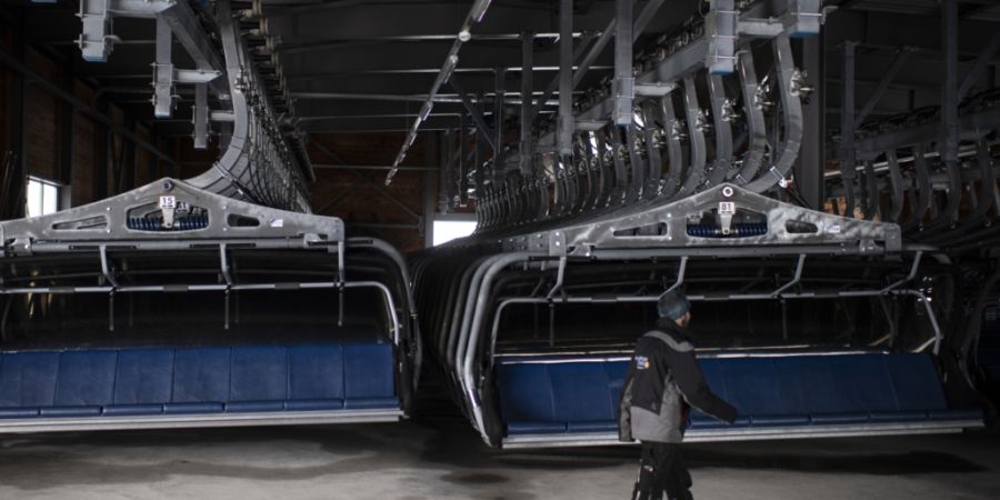 Der Unfall ereignete sich in der Talstation eines 8er Sessellifts in Flumserberg. (Archivbild)