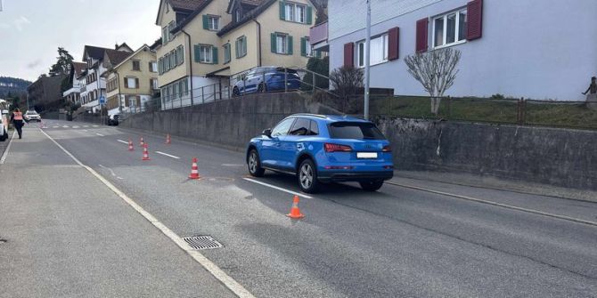 Unfall in Heiden