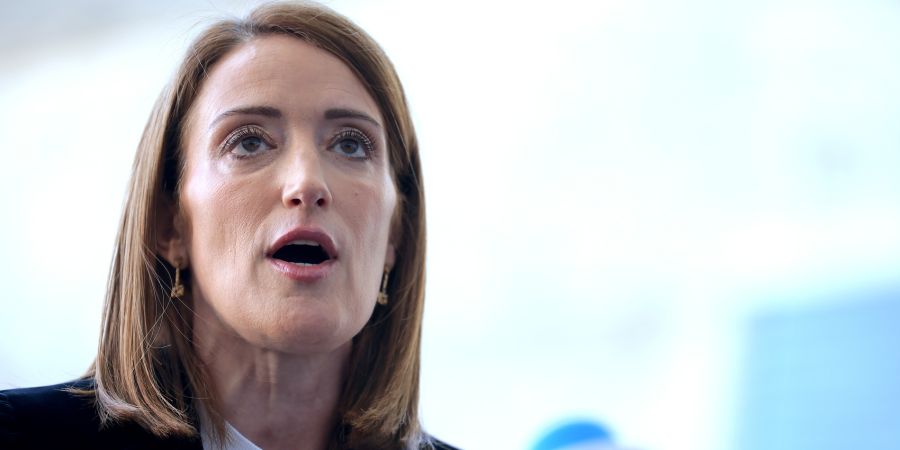 EU-Parlamentspräsidentin Roberta Metsola
