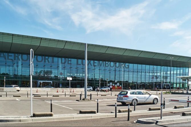 Luxemburg Flughafen