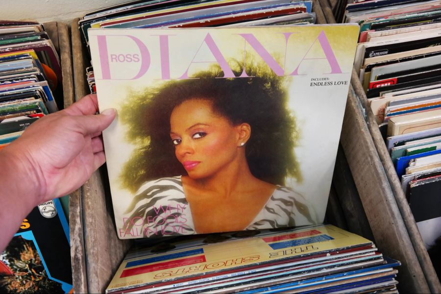 Diana Ross, Plattencover