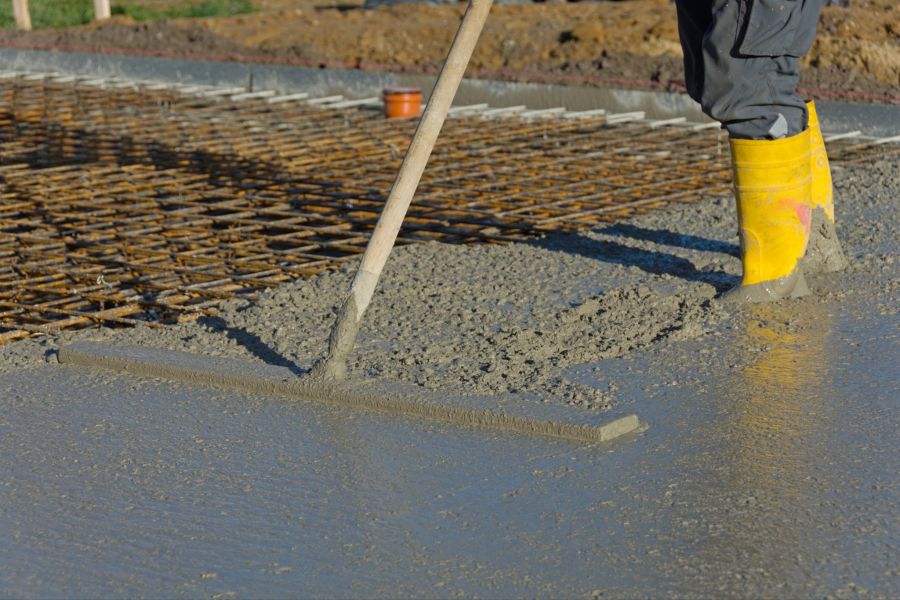 Für die Baufirma bedeutet das Betonieren viel Arbeit, die nun ausgebessert werden muss – und teuer ist. (Symbolbild)