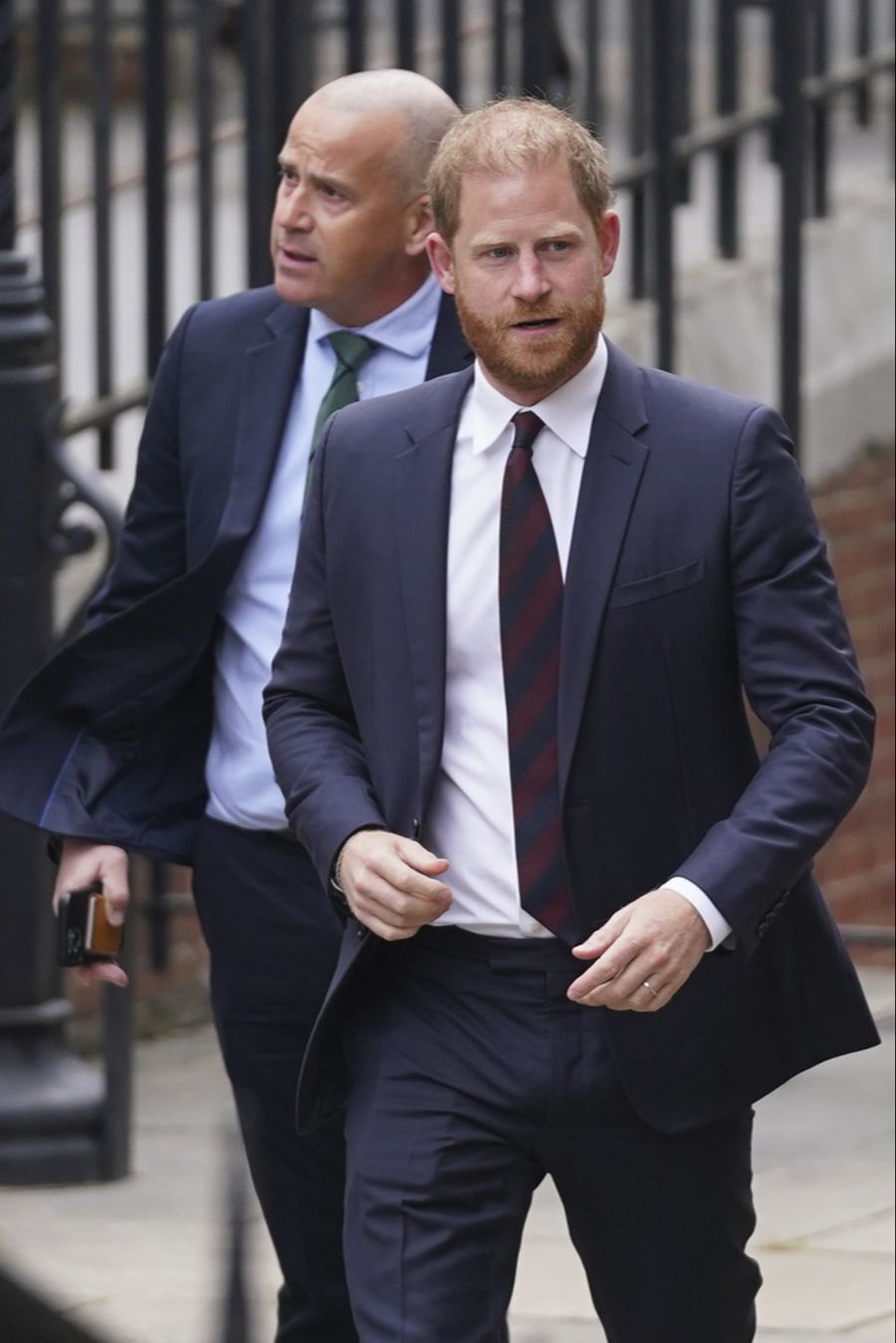 Prinz Harry reiste für die Gerichtsverhandlung kürzlich nach London.