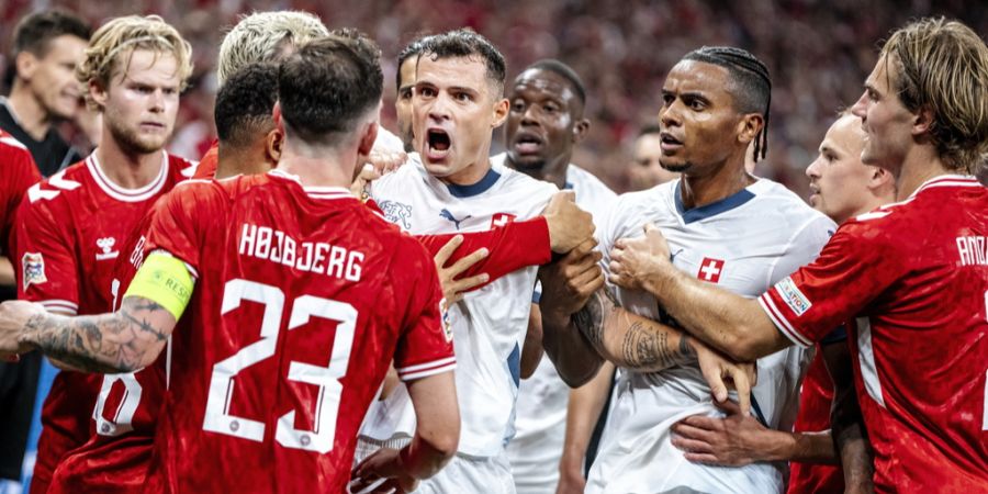 Granit Xhaka Manuel Akanji
