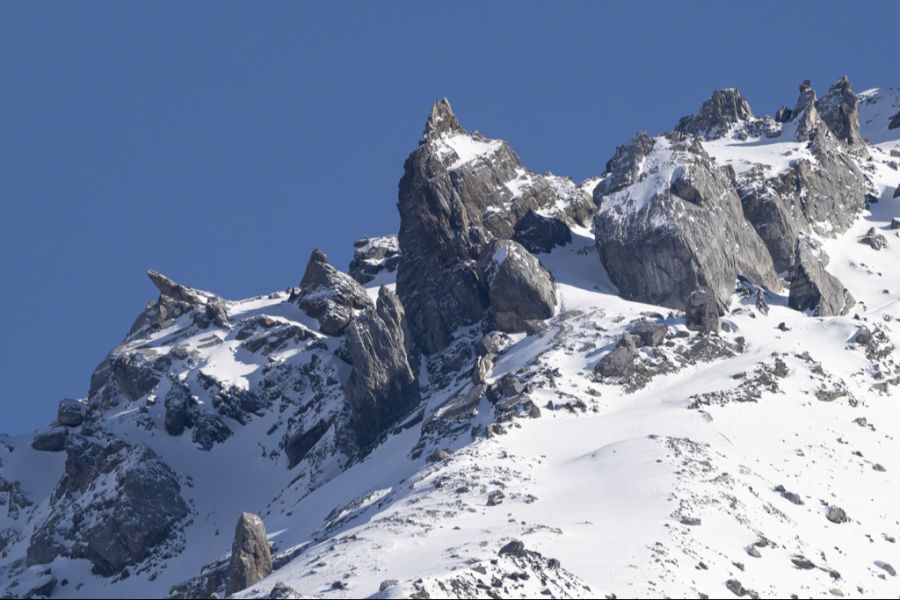 Der «Spitze Stei» oberhalb von Kandersteg BE ist seit Jahren in Bewegung.