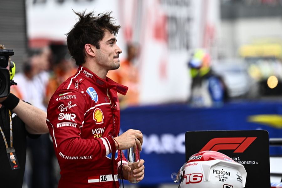 Charles Leclerc Ferrari Ungarn