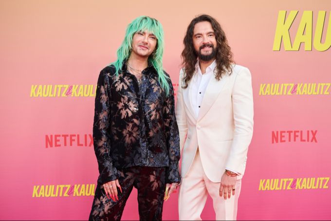 Auch die Tischmanieren von Bill und Tom Kaulitz sind in der zweiten Staffel von «Kaulitz & Kaulitz» ein Thema. (Archivbild) Bill und Tom Kaulitz