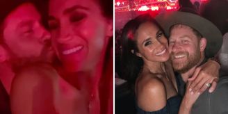 Prinz im Cowboy-Look - Meghan und Harry schmusen bei Konzert-Date