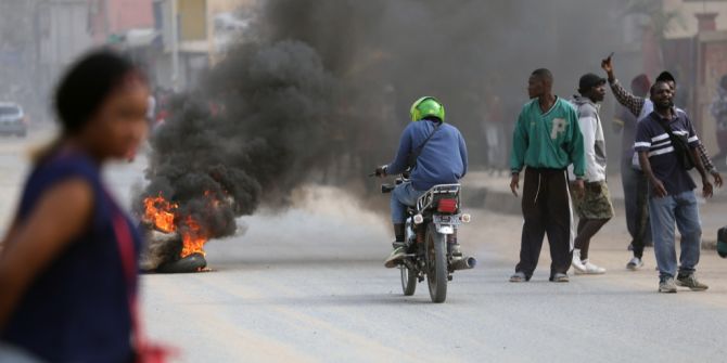 benzin angola