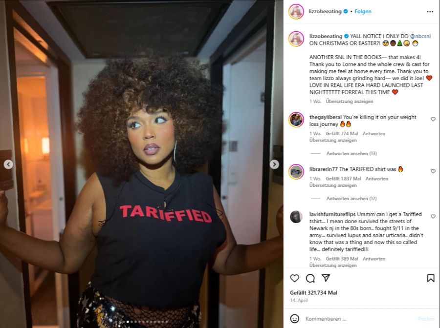 Damit will sie sich von der Lizzo, der schwere Vorwürfe gemacht wurden, distanzieren.