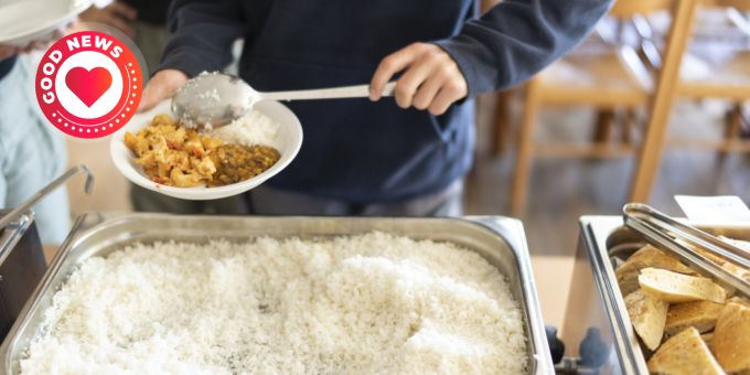 In Grossbritannien wird kostenloses Schulessen für mehr Familien möglich sein (Symbolbild). Grossbritannien
