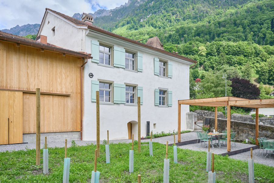 Haus Weinberg Terrasse Panorama
