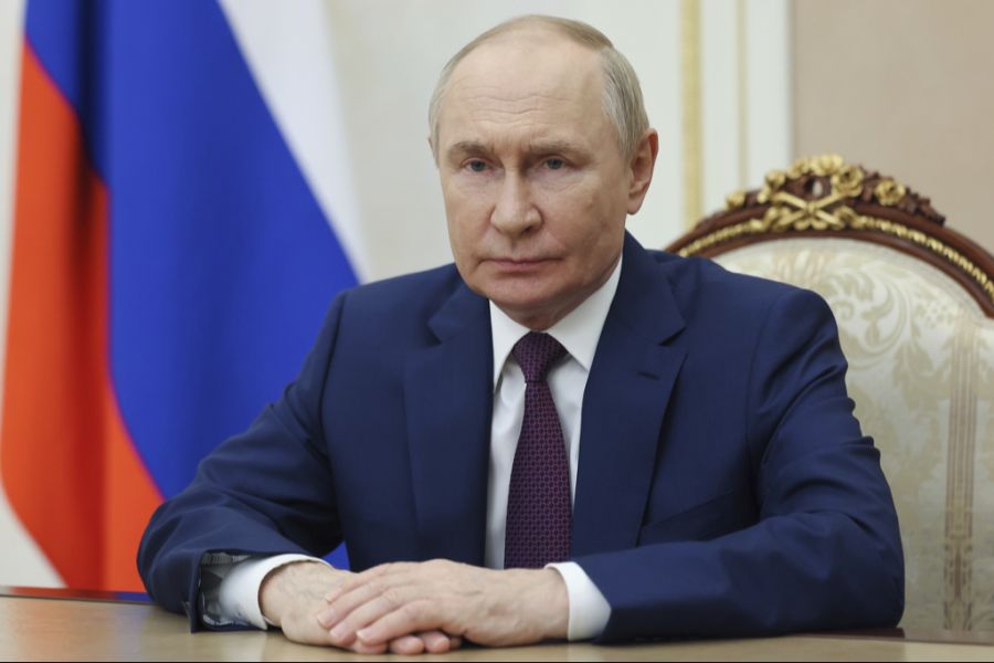 In Russland bestimme Präsident Wladimir Putin die Aussenpolitik, so Peskow. (Archivbild)