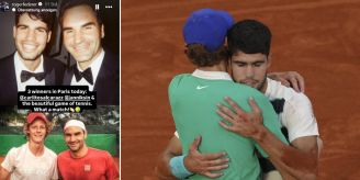French Open - Roger Federer: «Was für ein Spiel – es gibt drei Sieger!»