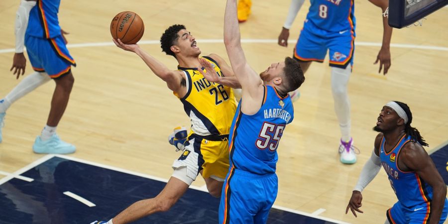Das intensiv geführte Duell endete mit dem zweiten Sieg im dritten Spiel für die Indiana Pacers.