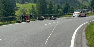 Ins Spital gebracht - Motorradunfälle im Kanton Appenzell Ausserrhoden Ins Spital gebracht - Motorradunfälle im Kanton Appenzell Ausserrhoden