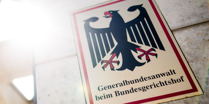 Deutschland Bielefeld Bundesanwaltschaft