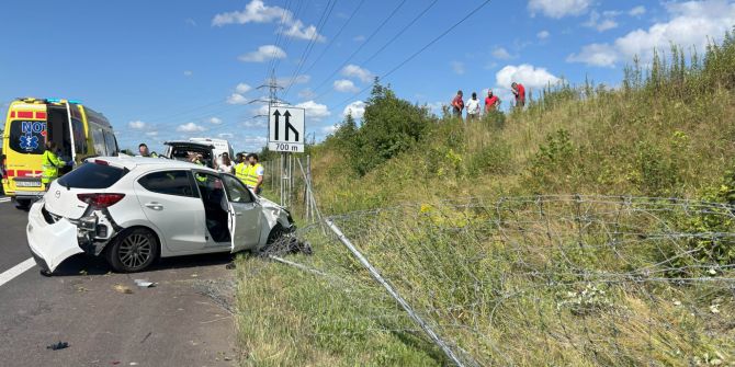 Selbstunfall auf A1
