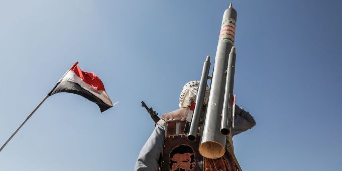Der Oman verkündet eine Feuerpause zwischen den USA und den Huthi. Huthi im Jemen