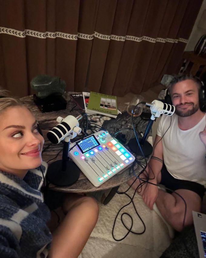 Jennifer Bosshard und Michel Birri haben einen gemeinsamen Podcast zum «G&G»-Aus. Jennifer Bosshard SRF
