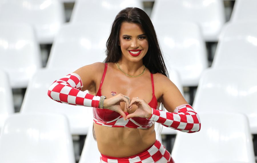 Ivana Knöll bei der WM in Katar.