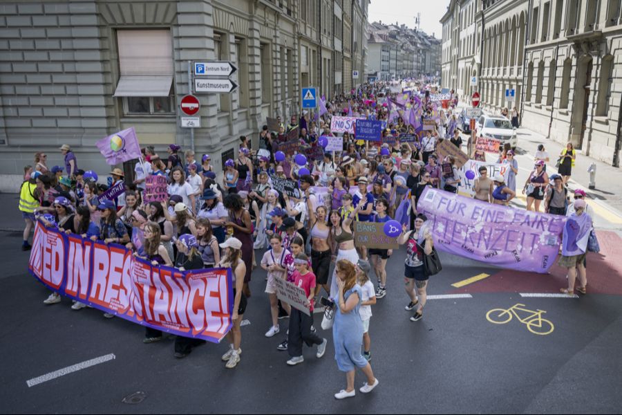 Zudem sei der 14. Juni dieses Jahr auf einen Samstag gefallen. Das sei für die Mobilisierung nicht optimal.