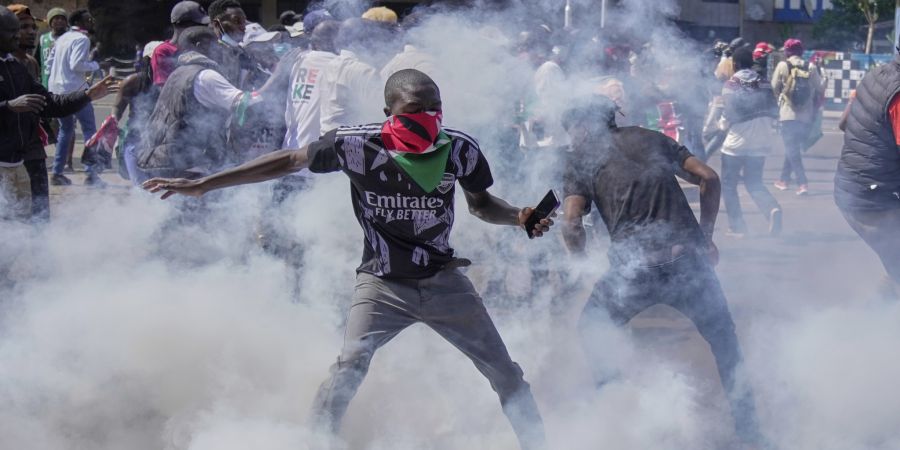 APTOPIX Kenya Protest