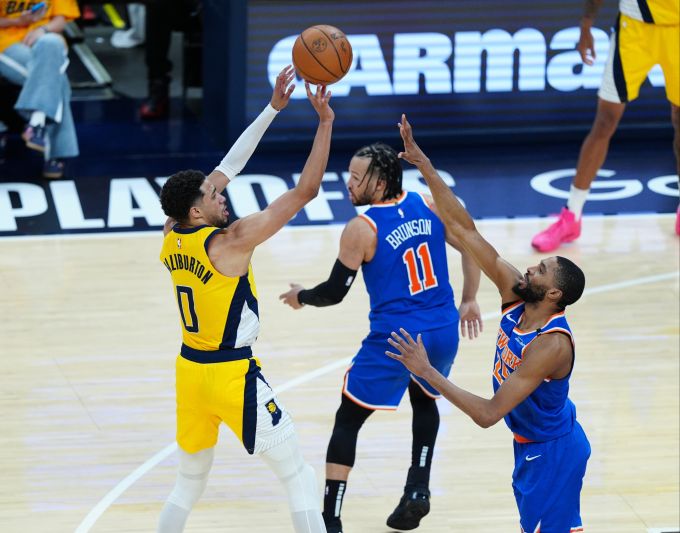 Die Pacers verlieren erstmals in dieser Playoff-Serie gegen die Knicks. NBA