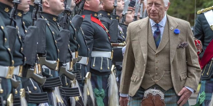 König Charles hatte nach der Tat die Arbeit der Rettungskräfte gelobt. charles