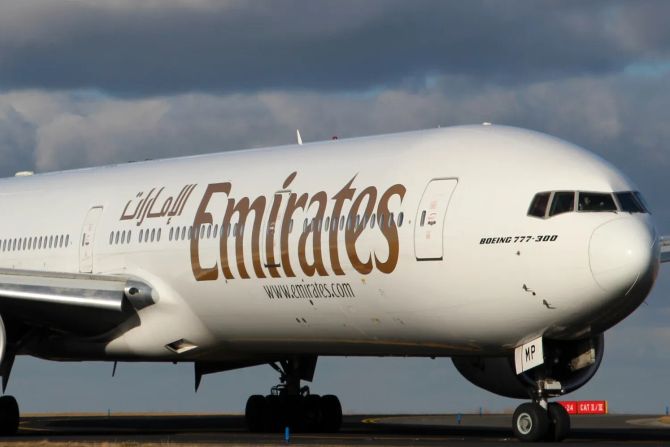 Emirates, Flugzeug